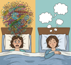 how stress affects sleep.